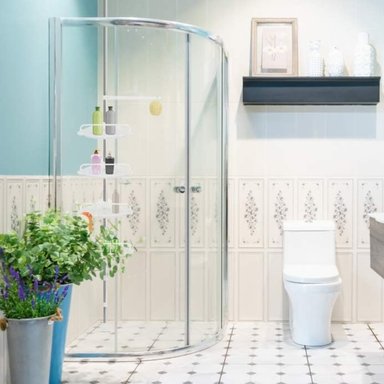 ESQUINERO IMPORTCLICK HOG.128 BLANCO ORGANIZADOR BAÑO DUCHA MULTIUSO 4 REPISAS AJUSTABLE - 4