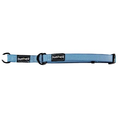 COLLAR GATO PERRO RESISTENTE AJUSTABLE CELESTE - 3