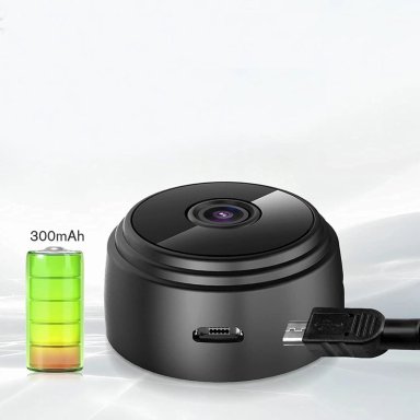 MINI CAMARA SEGURIDAD WIFI HD VISION NOCTURNA RECARGABLE - 6