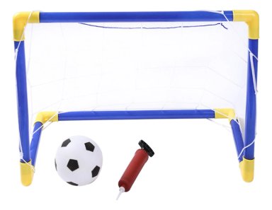ARCO FUTBOL INFANTIL RED PELOTA E INFLADOR - 2
