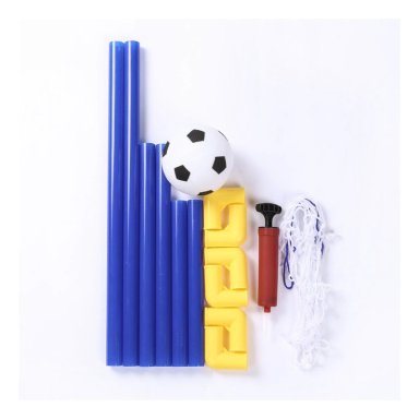 ARCO FUTBOL INFANTIL RED PELOTA E INFLADOR - 4