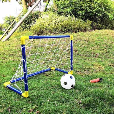 ARCO FUTBOL INFANTIL RED PELOTA E INFLADOR - 6