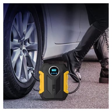 COMPRESOR AIRE IMPORTCLICK PORTÁTIL AUTO 150 PSI LUZ EMERGENCIA - 6