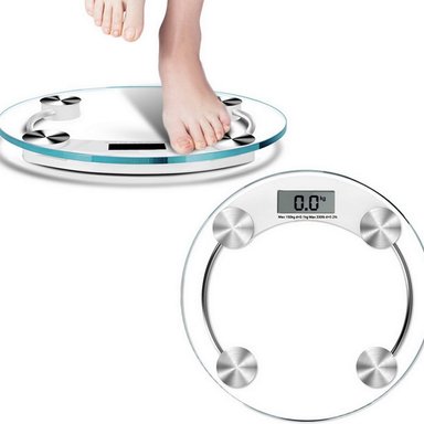 BALANZA PESA VIDRIO DIGITAL BAÑO 180 KG 33 CM - 5