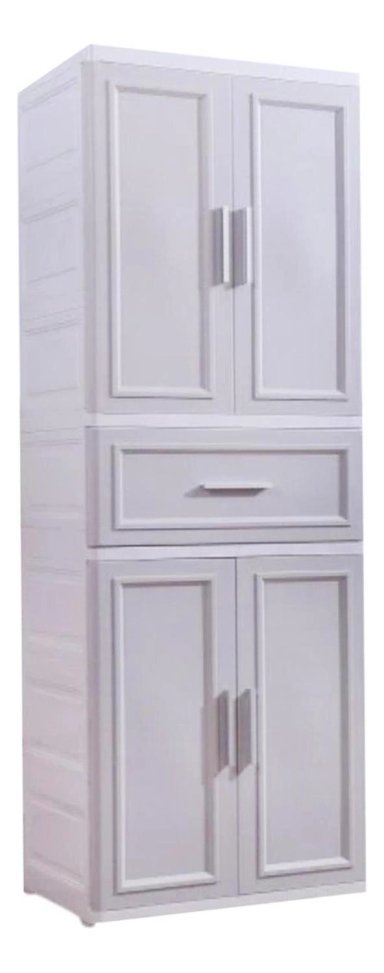 CLÓSET IMPORTCLICK HOG.288 MADERA GRIS CLARO ORGANIZADOR CÓMODA HOGAR 3 NIVELES 159 X 58 X 40 CM - 2