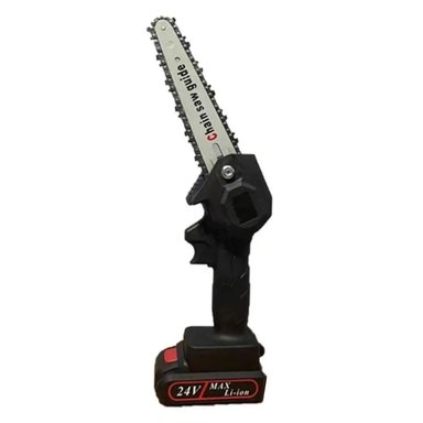 MINI MOTOSIERRA INALÁMBRICA PODA 6 PULGADAS + 2 BATERÍAS - 1