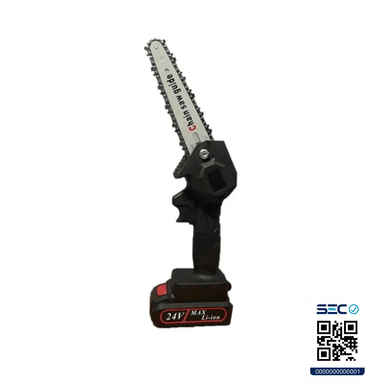 MINI MOTOSIERRA INALÁMBRICA PODA 6 PULGADAS + 2 BATERÍAS - 6