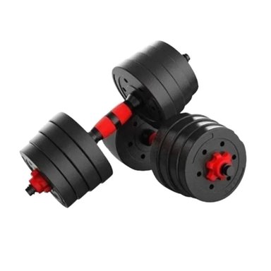 SET MANCUERNAS IMPORTCLICK 20 KG PESAS FITNESS AJUSTABLES - 1