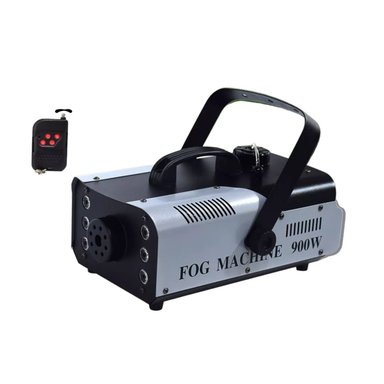 MAQUINA HUMO CONTROL REMOTO DMX HUMO EFECTO NIEBLA 900 WATT - 1