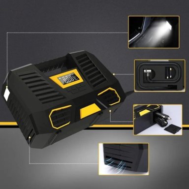COMPRESOR AIRE IMPORTCLICK AUTO DIGITAL LINTERNA 12 V - 6