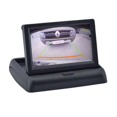 PANTALLA IMPORTCLICK AUT.41 CÁMARA AUTO RETROVISOR RETROCESO REBATIBLE 4.3 1 X 1 CM - 1