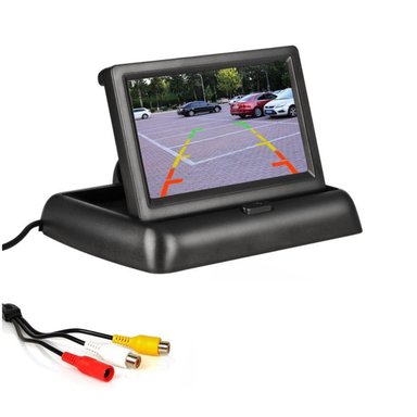 PANTALLA IMPORTCLICK AUT.41 CÁMARA AUTO RETROVISOR RETROCESO REBATIBLE 4.3 1 X 1 CM - 3
