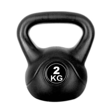 PESA KETTLEBELL IMPORTCLICK 2 KG MANCUERNA RUSA MANGO METÁLICO - 1
