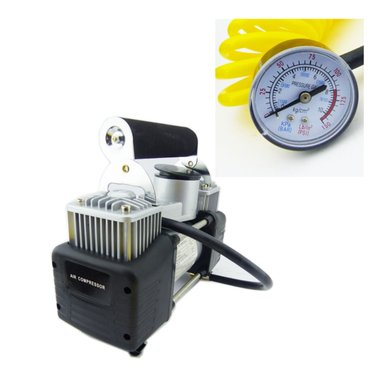 COMPRESOR AIRE IMPORTCLICK AUTO METÁLICO DOBLE CILINDRO RETRÁCTIL - 3