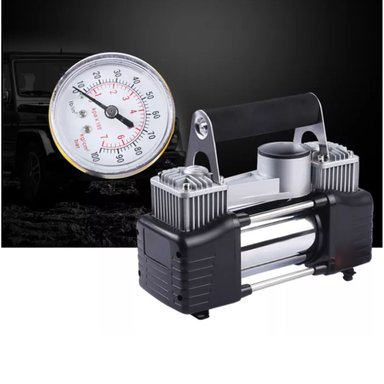 COMPRESOR AIRE IMPORTCLICK AUTO METÁLICO DOBLE CILINDRO RETRÁCTIL - 5