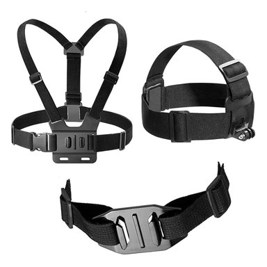 KIT IMPORTCLICK TEC.115 30 ACCESORIOS CÁMARA DEPORTIVA GOPRO ESTUCHE - 2