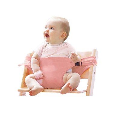 SUJETADOR IMPORTCLICK INF.77 ARNÉS INFANTIL BEBÉ SILLA PORTÁTIL ROSADO PALO ROSA - 1