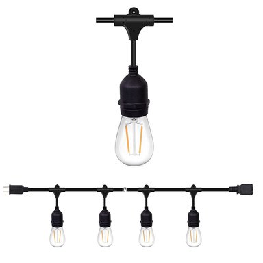 GUIRNALDA PORTA AMPOLLETAS IMPORTCLICK HOG.440 E27 EXTERIOR EVENTOS 10 MTS - 2
