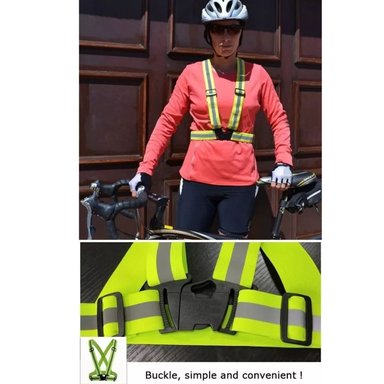 ARNÉS ELÁSTICO IMPORTCLICK DEP.101 ARO 12 REFLECTANTE AJUSTABLE RUNNING BICICLETA - 8