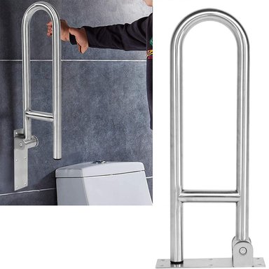 BARRA IMPORTCLICK HOG.449 SEGURIDAD DISCAPACITADOS ABATIBLE ACERO INOXIDABLE 60 CM - 5