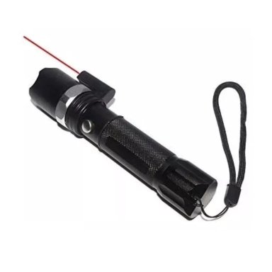 LINTERNA IMPORTCLICK HOG.488 ALUMINIO LASER ROJO TÁCTICA SWAT ZOOM - 2