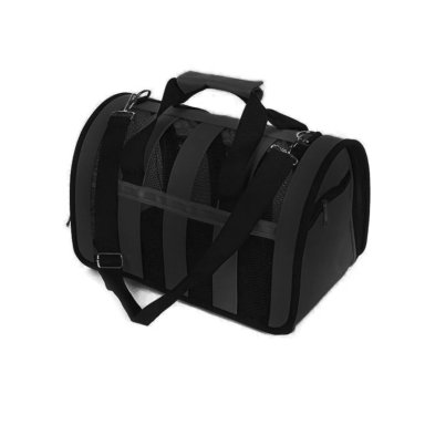 CANIL PERROS BOLSO TRANSPORTE IMPORTCLICK NEGRO 34X24X23 CM - 2