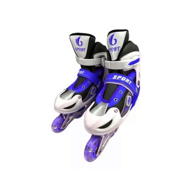 PATINES IMPORTCLICK ROLLER LÍNEA JUVENILES AJUSTABLE AZUL S - 2