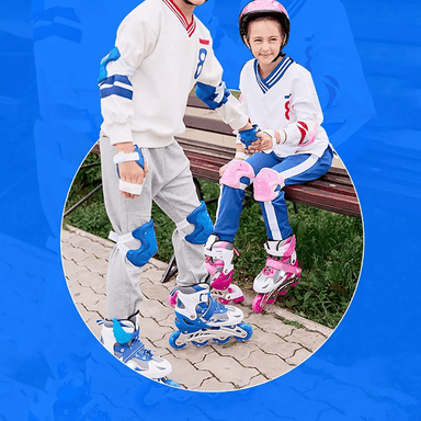PATINES IMPORTCLICK ROLLER LÍNEA JUVENILES AJUSTABLE AZUL S - 5
