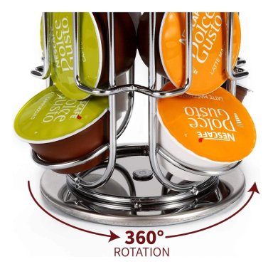 PORTA 32 CÁPSULAS IMPORTCLICK HOG.451 DOLCE GUSTO GIRATORIO 360° METAL - 3