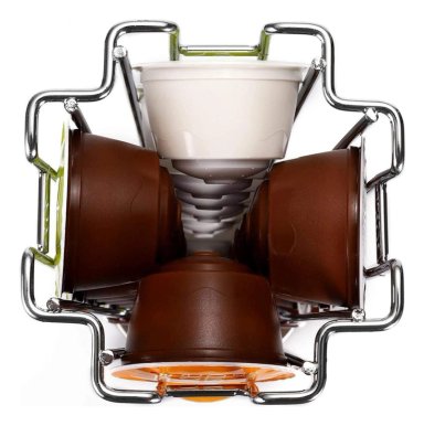 PORTA 32 CÁPSULAS IMPORTCLICK HOG.451 DOLCE GUSTO GIRATORIO 360° METAL - 5