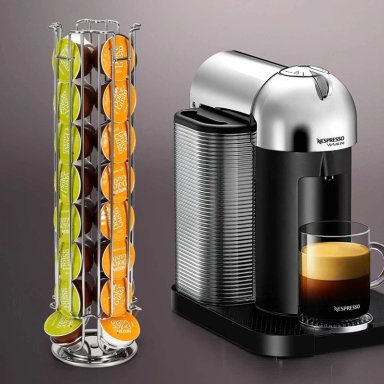 PORTA 32 CÁPSULAS IMPORTCLICK HOG.451 DOLCE GUSTO GIRATORIO 360° METAL - 7