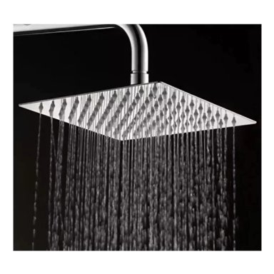 COLUMNA DUCHA IMPORTCLICK HOG.520 PLATO PLANO MODERNA METAL CROMADO - 2