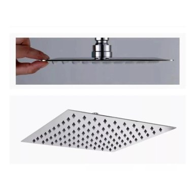 COLUMNA DUCHA IMPORTCLICK HOG.520 PLATO PLANO MODERNA METAL CROMADO - 3