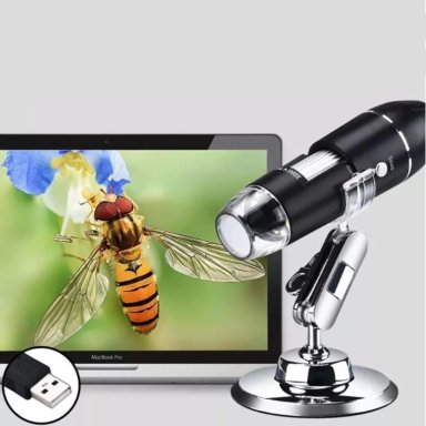 MICROSCOPIO IMPORTCLICK DIGITAL USB 1600X CÁMARA 8 LEDS PC - 4