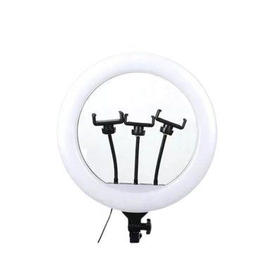ARO LUZ IMPORTCLICK TEC.296 33CM PROFESIONAL GIGANTE 45 CM 3 SOPORTES TRÍPODE 2.10 - 1