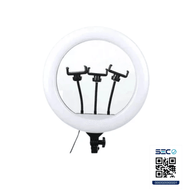 ARO LUZ IMPORTCLICK TEC.296 33CM PROFESIONAL GIGANTE 45 CM 3 SOPORTES TRÍPODE 2.10 - 4