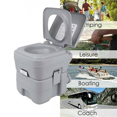 BAÑO QUÍMICO IMPORTCLICK AIR.60 PORTÁTIL 20 LT REUTILIZABLE CAMPING - 3
