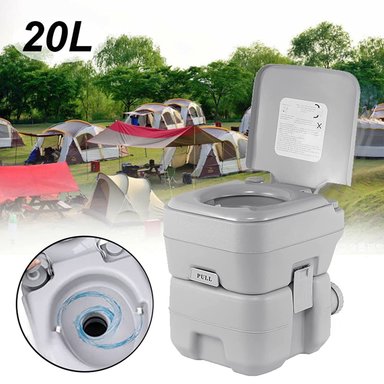 BAÑO QUÍMICO IMPORTCLICK AIR.60 PORTÁTIL 20 LT REUTILIZABLE CAMPING - 5