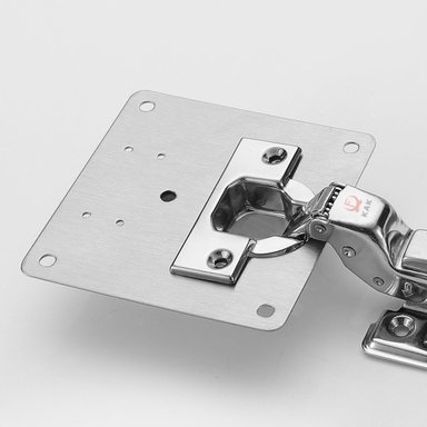 SET IMPORTCLICK 2 PLACAS REPARACIÓN BISAGRA PUERTA ARMARIO MUEBLE HOG.437 - 3
