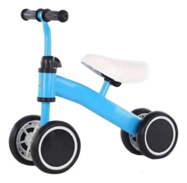 TRICICLO IMPORTCLICK INF.132 MINI EQUILIBRIO APRENDIZAJE INFANTIL CELESTE - 2