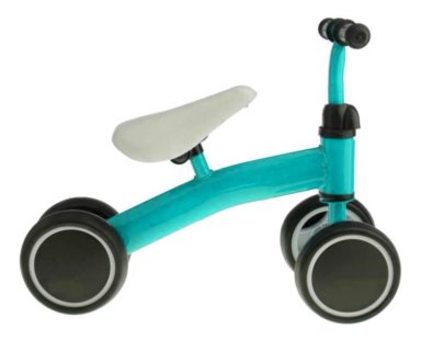 TRICICLO IMPORTCLICK INF.132 MINI EQUILIBRIO APRENDIZAJE INFANTIL CELESTE - 3