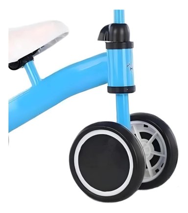 TRICICLO IMPORTCLICK INF.132 MINI EQUILIBRIO APRENDIZAJE INFANTIL CELESTE - 4