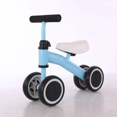 TRICICLO IMPORTCLICK INF.132 MINI EQUILIBRIO APRENDIZAJE INFANTIL CELESTE - 5