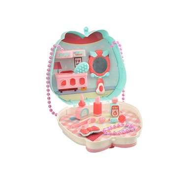 KIT IMPORTCLICK BOLSO MINI MAKE UP MAQUILLAJE INFANTIL APRENDIZAJE 16 PIEZAS - 1