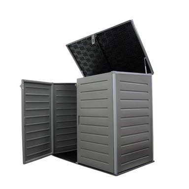 BODEGA IMPORTCLICK AIR.68 BAÚL MULTIUSO E X TERIOR JARDÍN 1170 LT GRIS 82 X 140 X 125 CM - 1