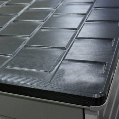 BODEGA IMPORTCLICK AIR.68 BAÚL MULTIUSO E X TERIOR JARDÍN 1170 LT GRIS 82 X 140 X 125 CM - 4