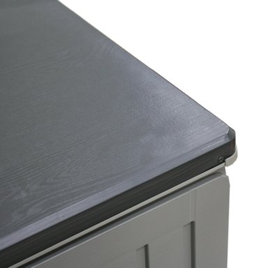 BODEGA IMPORTCLICK AIR.65 BAÚL MULTIUSO E X TERIOR JARDÍN 270 LT 109 X 51 X 55 CM NEGRO - 4
