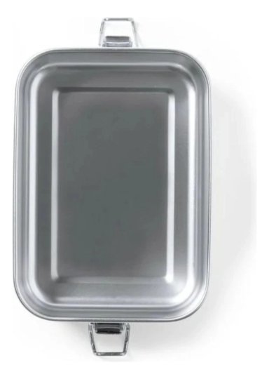 CONTENEDOR TUPPER HERME TICO ACERO INOX. BAMBU PLASTIL 800 ML - 6