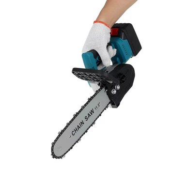 MOTOSIERRA ELÉCTRICA RECARGABLE PORTÁTIL 11,5'' + 2 BATERÍAS - 3
