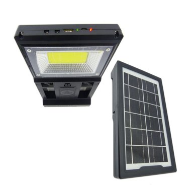 KIT IMPORTCLICK SOLAR EMERGENCIA PORTÁTIL + MINI FOCO LED RECARGABLE - 2